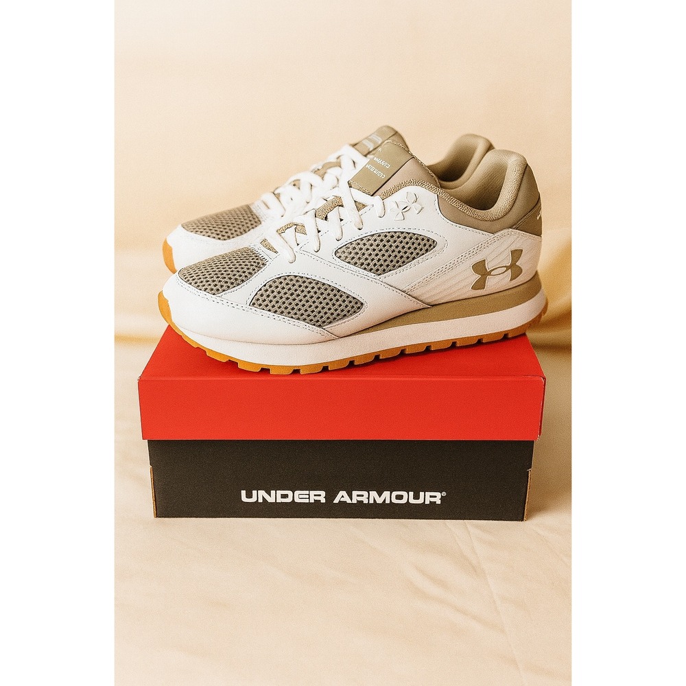 Under Armour‎ UA W Jogger Women's Shoes Size 10 Beige White Gum NEW in Box